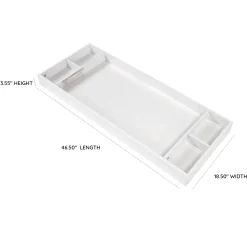 Dadada Baby Changing Tray for Soho and Chicago Dressers - White