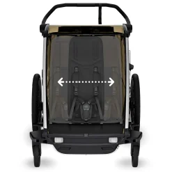Kids Thule Chariot Cross2 Double - Faded khaki