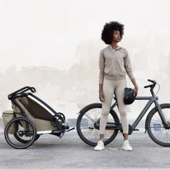 Kids Thule Chariot Cross2 Double - Faded khaki