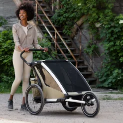 Kids Thule Chariot Cross2 Double - Faded khaki