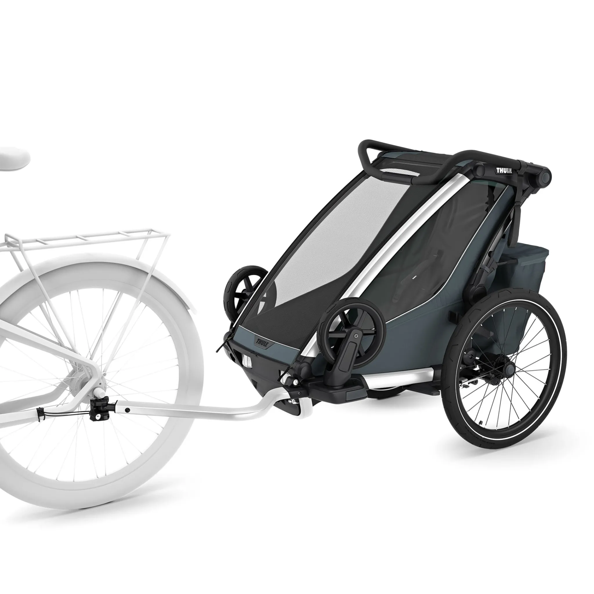 Kids Thule Summer Activities|Strollers>Chariot Cross2 Single - Dark Slate