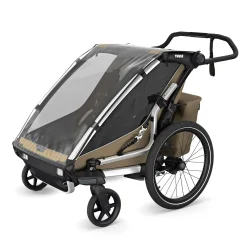 Kids Thule Summer Activities|Strollers>Chariot Cross2 Single - Faded khaki