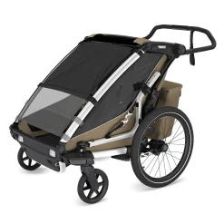 Kids Thule Summer Activities|Strollers>Chariot Cross2 Single - Faded khaki