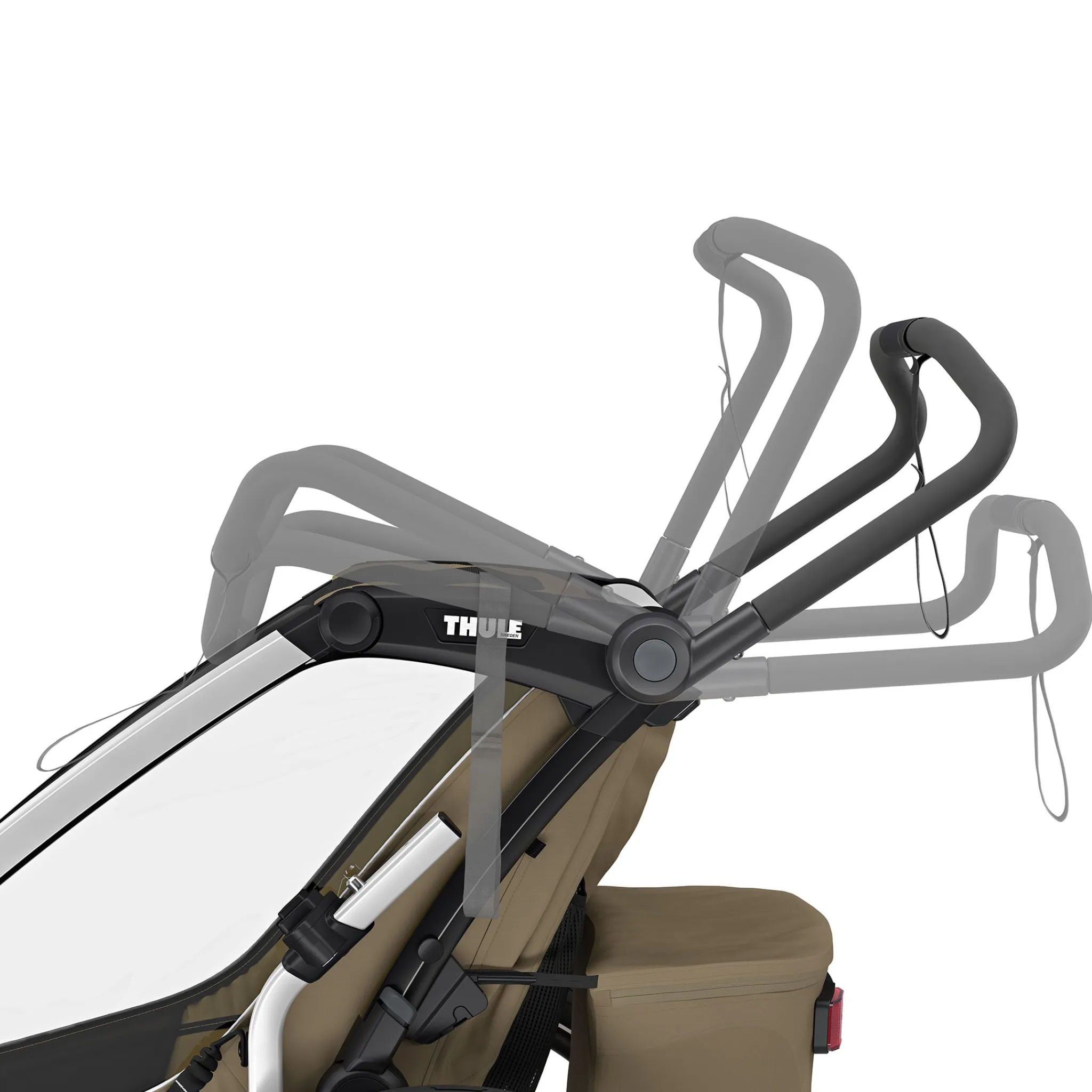 Kids Thule Summer Activities|Strollers>Chariot Cross2 Single - Faded khaki