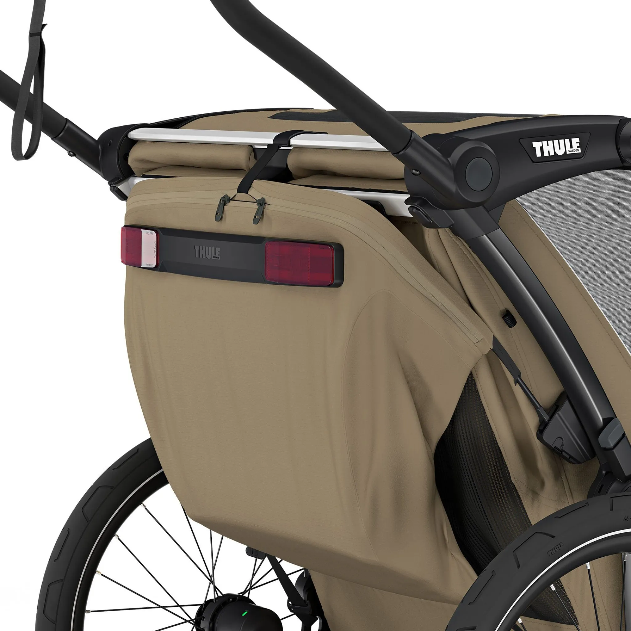 Kids Thule Summer Activities|Strollers>Chariot Cross2 Single - Faded khaki