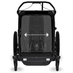Kids Thule Chariot Sport2 Double - Black