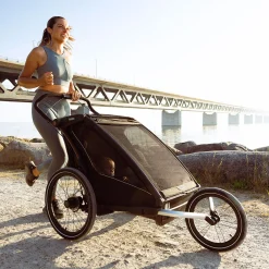 Kids Thule Chariot Sport2 Double - Black