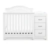DaVinci Charlie 4-in-1 Convertible Mini Crib & Changer - White