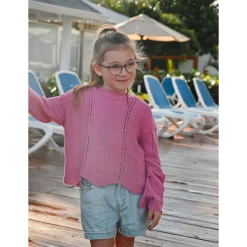 Kids Look Charm Knit Sweater 7-14y