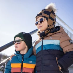 Kids/BOY Nano Beanies>Checkered Jersey Beanie 2-6