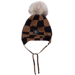 BOY Nano Checkered Jersey Beanie 12-24m