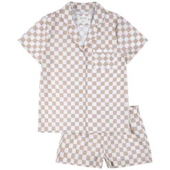 Petit Lem Checkered Pajamas