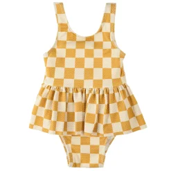 Petit Lem Checkered Swimsuit 6-24m