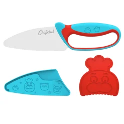 Kids Chefclub Breastfeeding|Tableware>Chef's Knife - Blue/Red