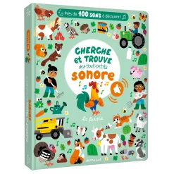 Auzou Baby 0-2 Years|2 Years And Over>Cherche et Trouve des tout-petits sonore - La Ferme