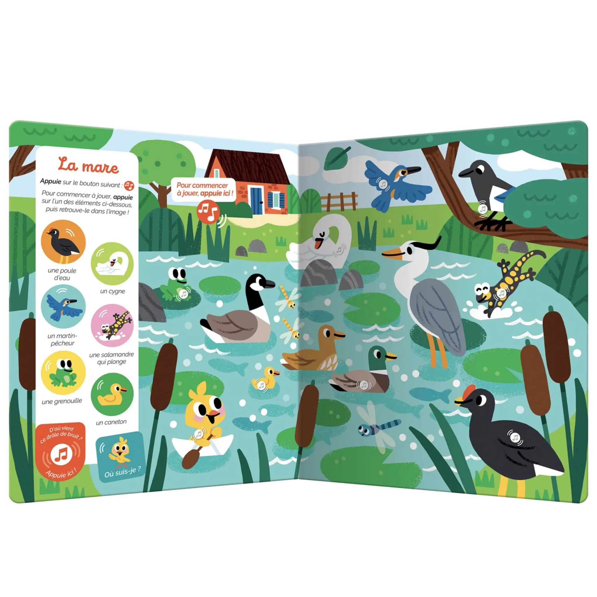 Auzou Baby 0-2 Years|2 Years And Over>Cherche et Trouve des tout-petits sonore - La Ferme