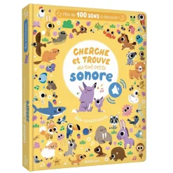 Auzou 2 Years And Over|Baby 0-2 Years>Cherche et trouve des tout-petits sonore : les animaux