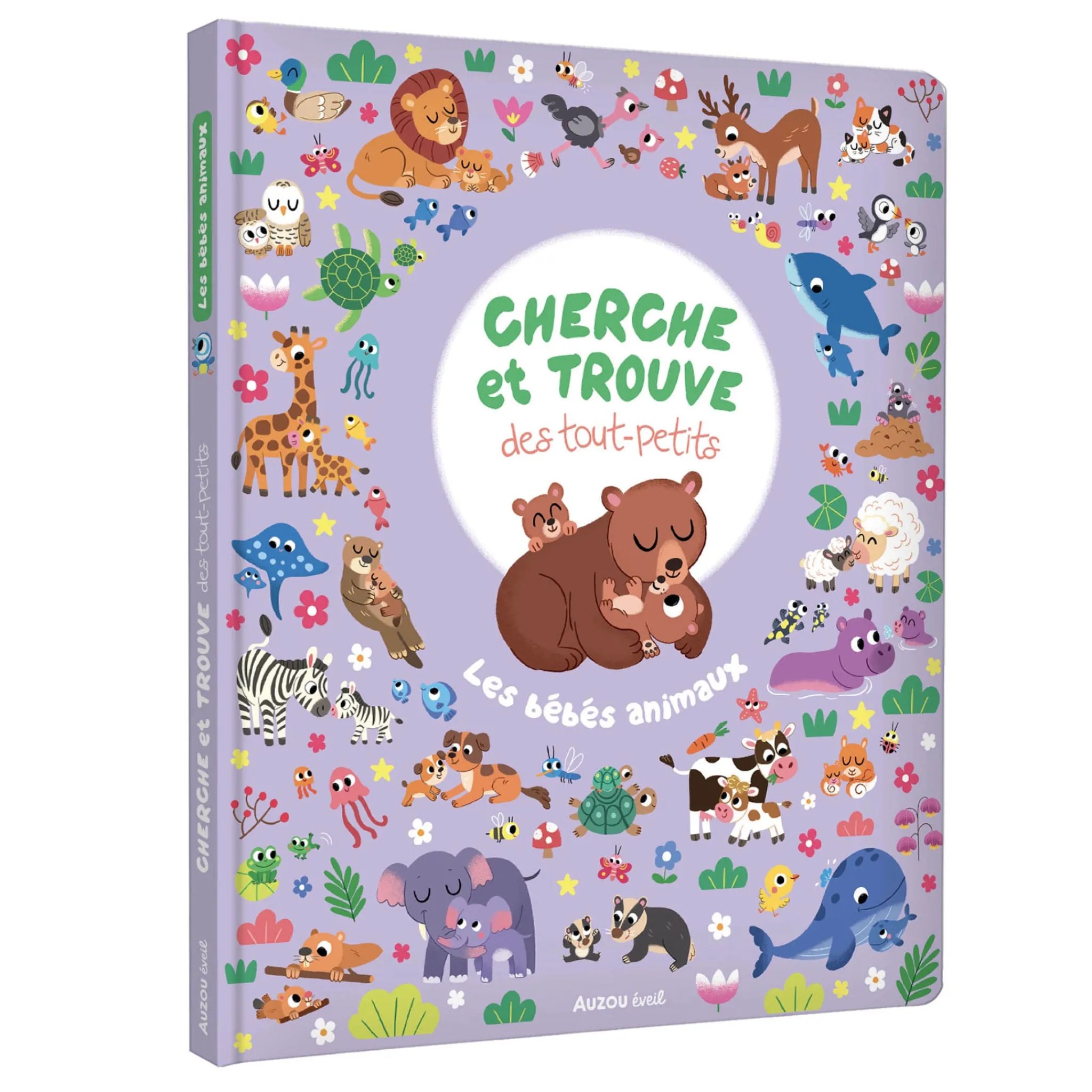 Auzou Baby 0-2 Years|2 Years And Over>Cherche et Trouve Des Tout-Petits- Les bébés Animaux