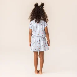Kids Nano Cherries Beach Dress 2-14