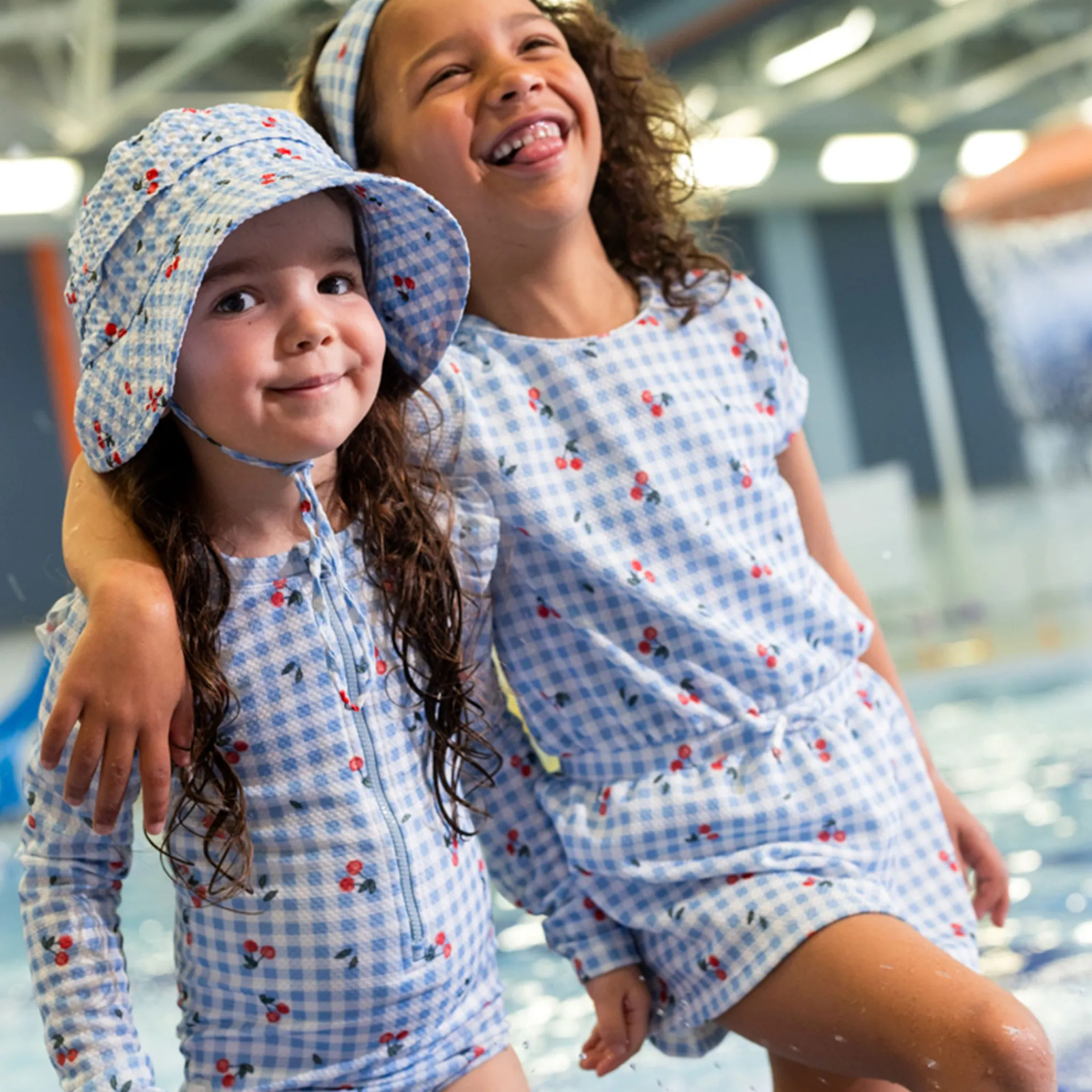 Kids Nano Cherries Beach Dress 2-14
