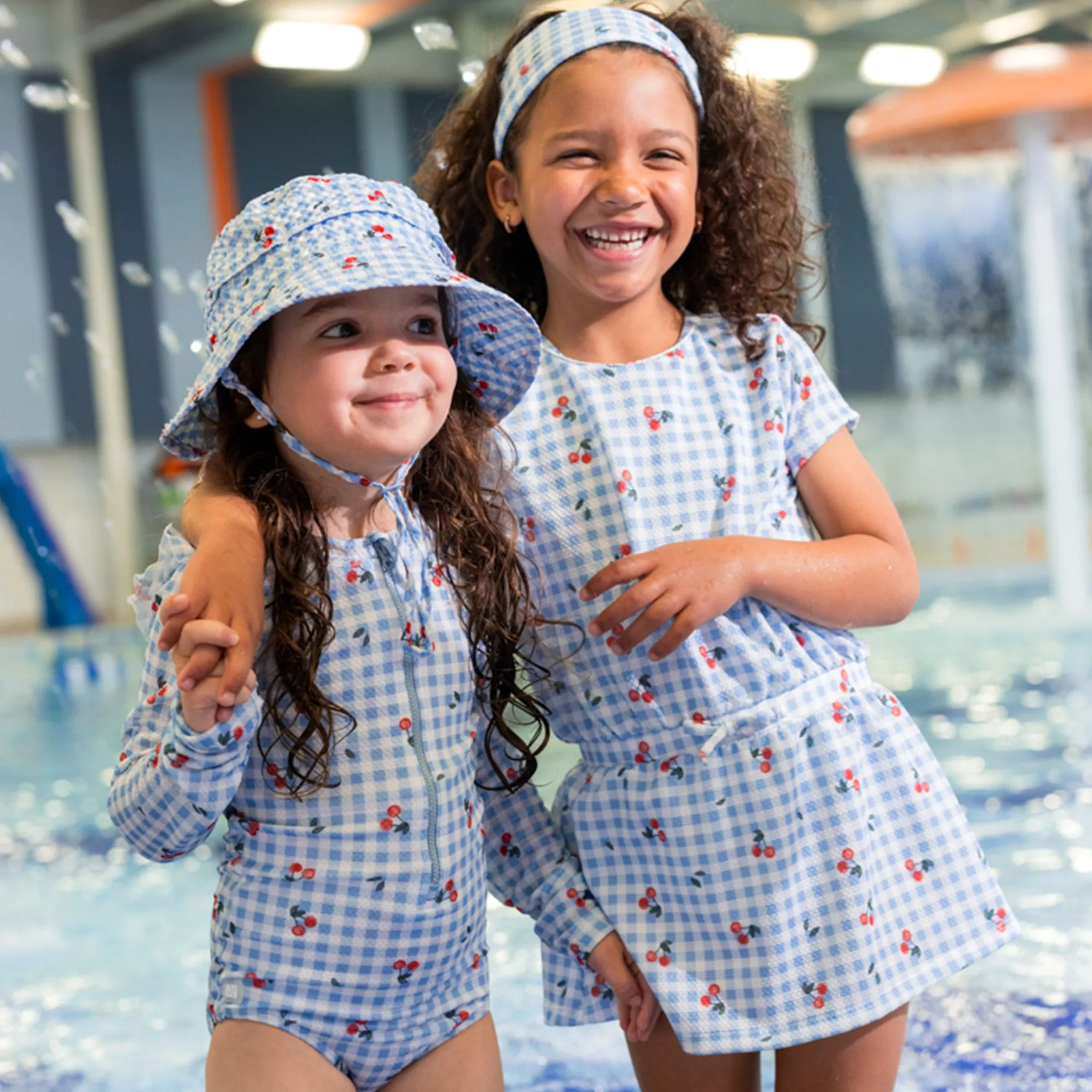 Kids Nano Cherries Beach Dress 2-14