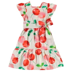 Kids Up Baby Cherries Dress 2-8y