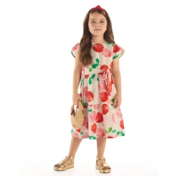 Kids Up Baby Cherries Dress 2-8y