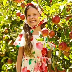 Kids Up Baby Cherries Dress 2-8y
