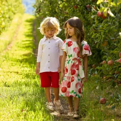 Kids Up Baby Cherries Dress 2-8y