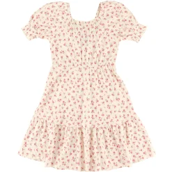 Kids Look Cherries Flowers Dress 7-14