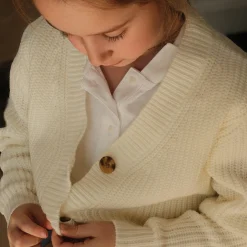 Kids Look Fleeces And Sweatshirts|Tops>Cherries Knit Cardigan 7-14y