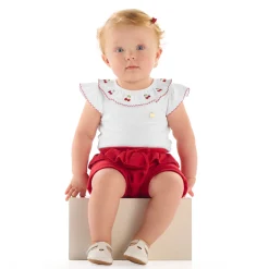 Up Baby Dresses, Skirts & Outfits>Cherries 2pce Set 3-18m