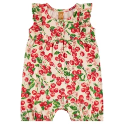 Up Baby Rompers & Jumpsuits>Cherries Romper 3-18m
