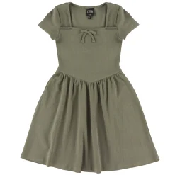 Kids Look Cherries Rib Dress 7-14y
