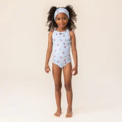 Kids Nano Cherries Swimsuit 2-14