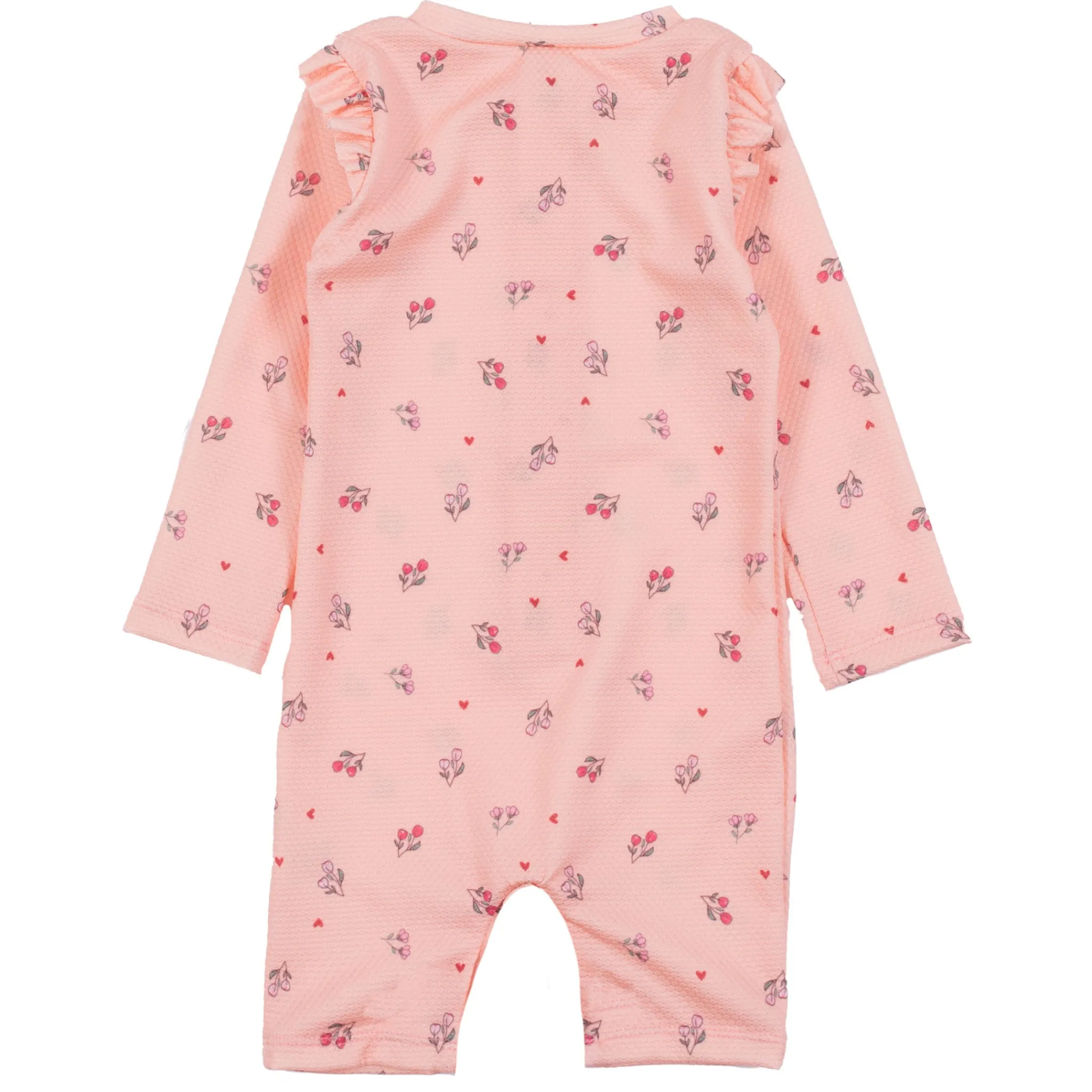 Kids Nano Cherries Uv Ls Swimsuit 2-4