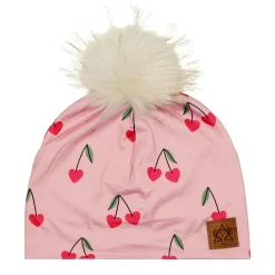 Kids Deer Mountain Cherry Beanie 7-14