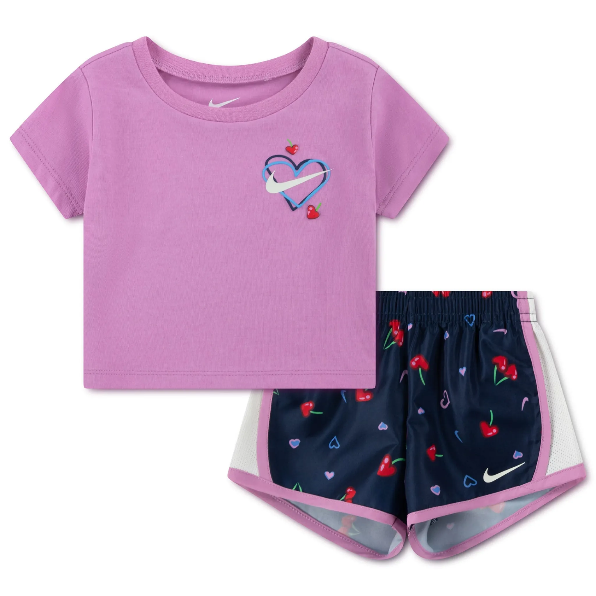 Kids Nike Cherry Aop Tempo Set 2-4t