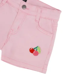 Kids Deux par Deux Cherry Denim Short 3-6