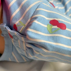Camp by Birdz Cherry Stripe Bodysuit 3-24m