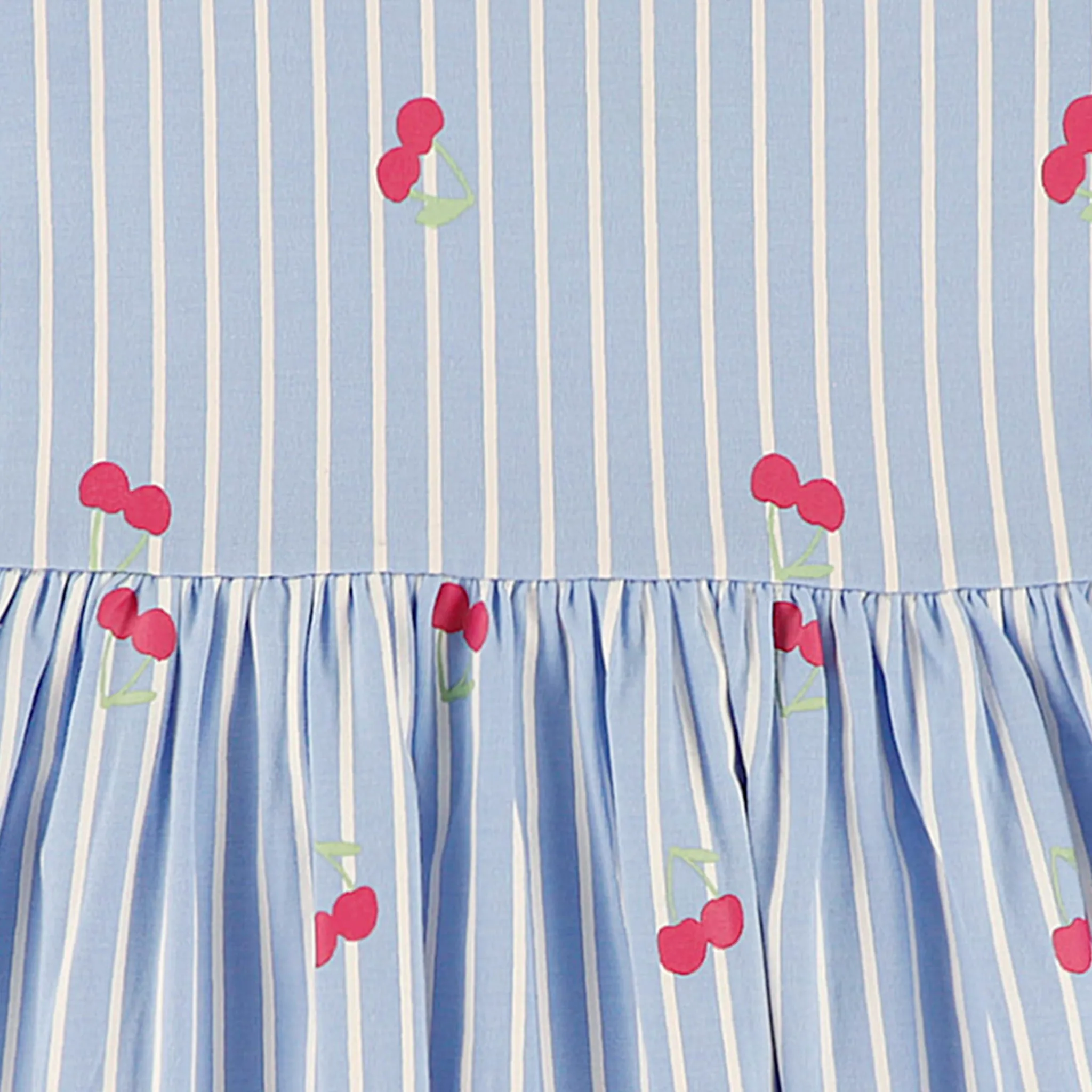 Kids Camp by Birdz Dresses & Rompers>Cherry Stripe Dress 2-8y