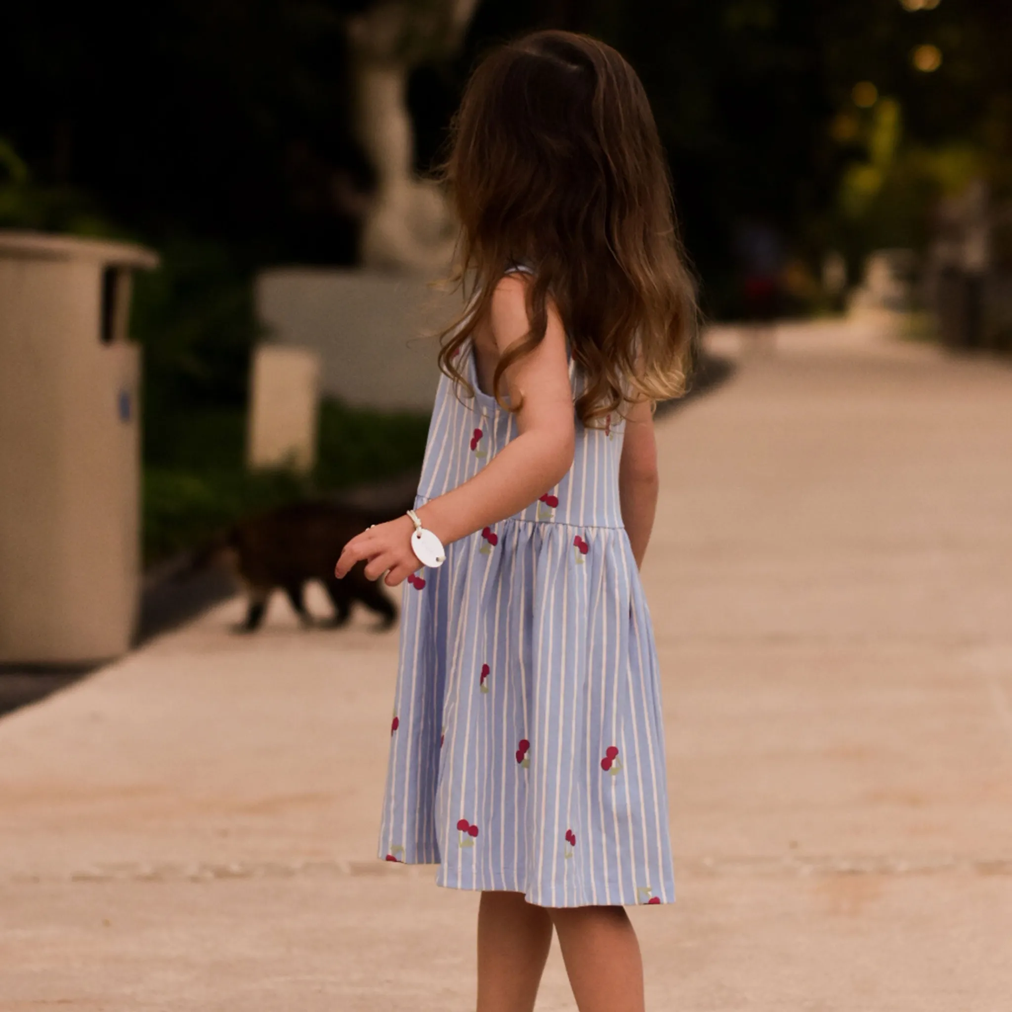 Kids Camp by Birdz Dresses & Rompers>Cherry Stripe Dress 2-8y