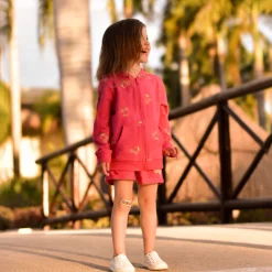 Kids Camp by Birdz Shorts & Bermuda>Cherry Sweatshort 2-8y
