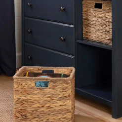 South Shore Chest with 3 Drawers and Baskets Cotton Candy - Blueberry