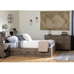 South Shore Chest with 6 Drawers Asten - Fall Oak