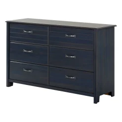 South Shore Chest with 6 Drawers Asten - Blueberry