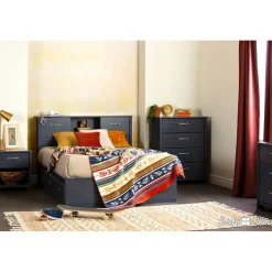 South Shore Chest with 4 Drawers Asten - Blueberry