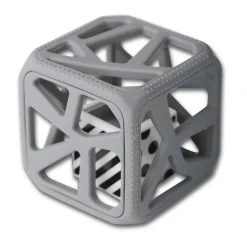 Munch Mitt Teething Toys>Chew Cube Grey