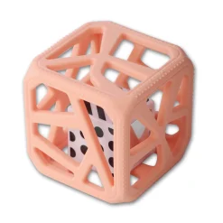 Munch Mitt Chew Cube Peachy Pink