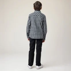 Kids/BOY Nano Chic Plaid Shirt 2-12